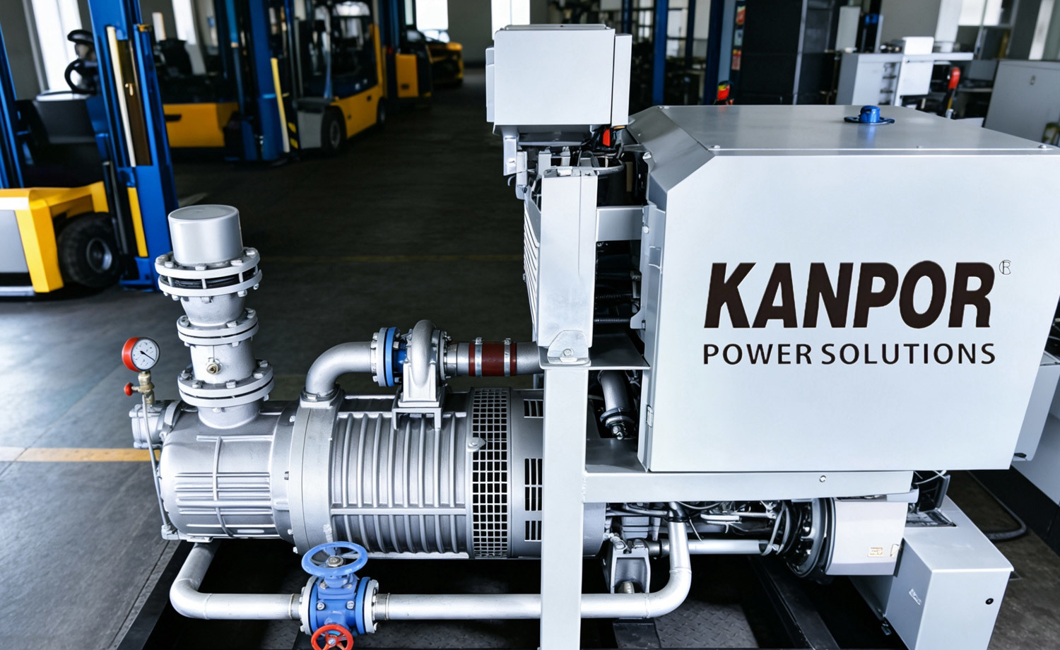 Biogas generator set
